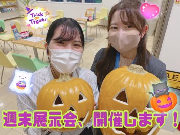□■□週末展示会、開催します□■□